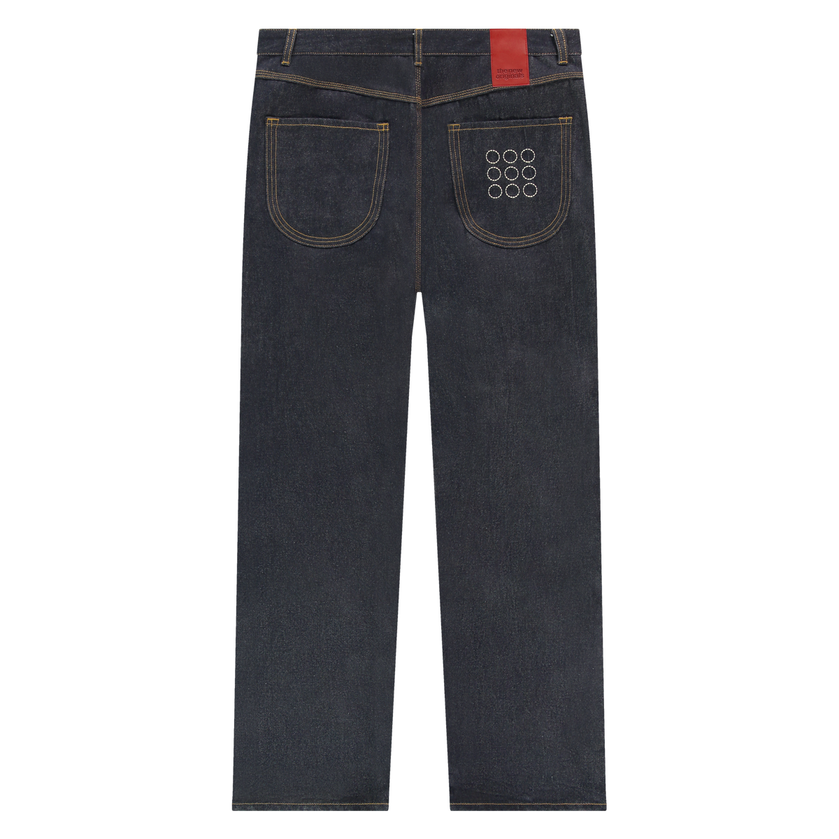 【KOOLOSET】Non-fade raw wide denim KOOLOSET (クロゼット) - ノンフェードローワイドデニム / Non