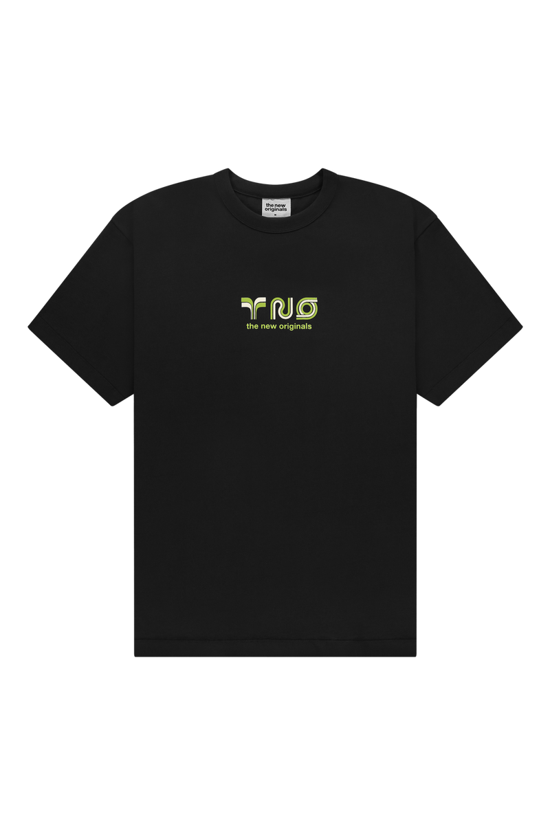Sergraphic Tee /Lime Punch | Black