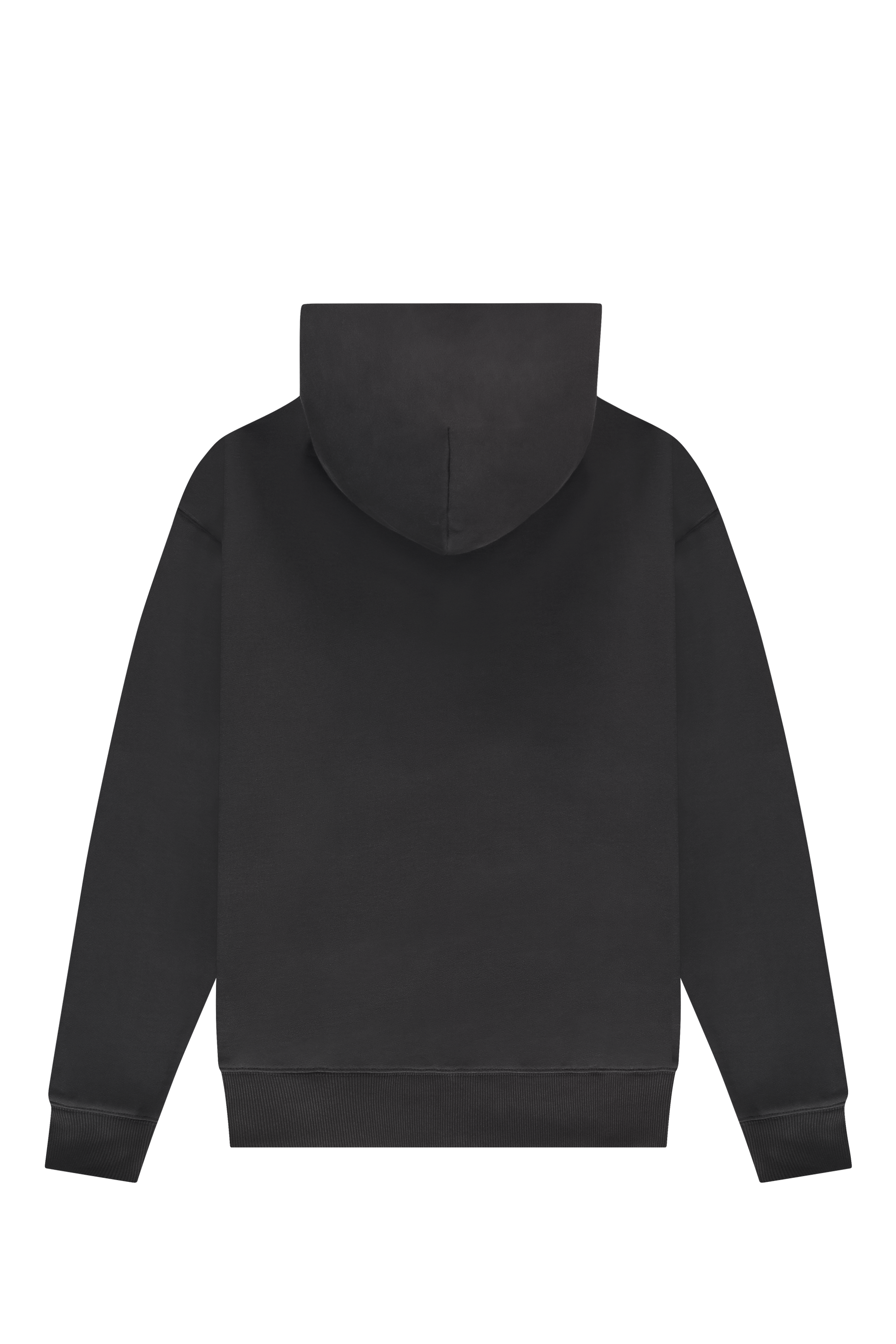 Emblem Zip Up Hoodie Espresso