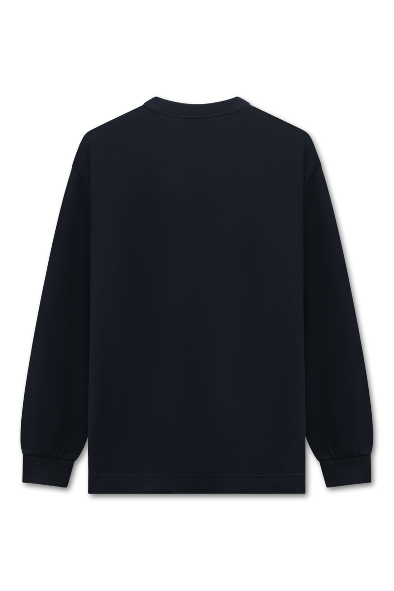 Big Logo Longsleeve | Navy Blue / Pink