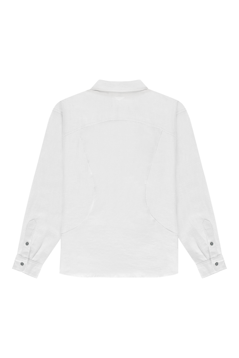Curve Shirt Lace White | White