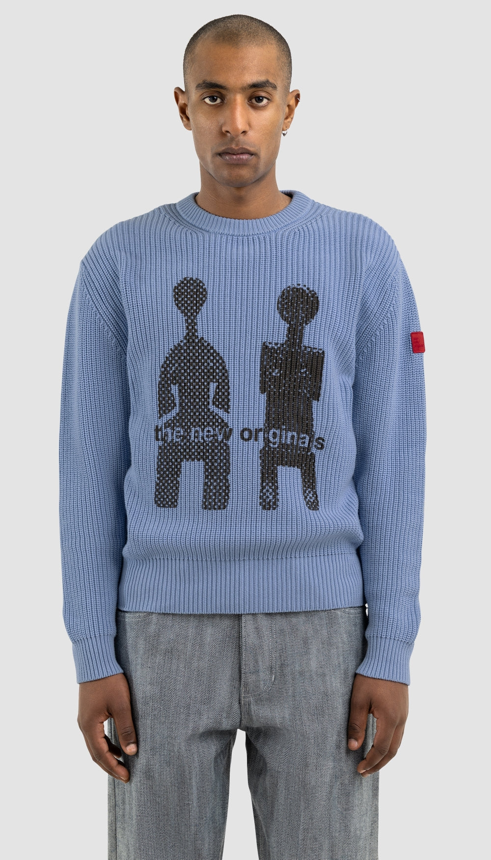 2 Figures Fisherman Crewneck | Serenity