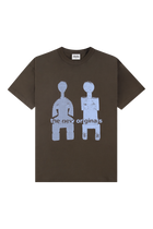 2 Figures Tee | Acid Brown