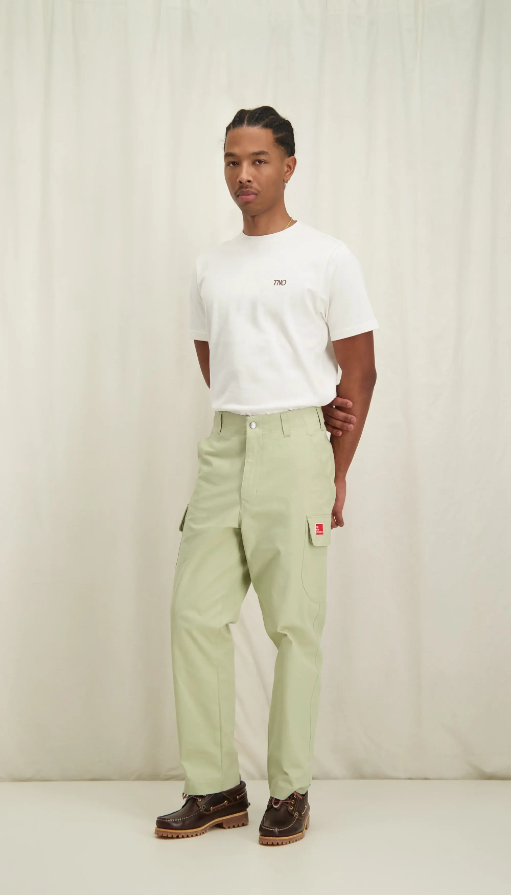 Cargo Trousers Moss Gray | Moss Gray