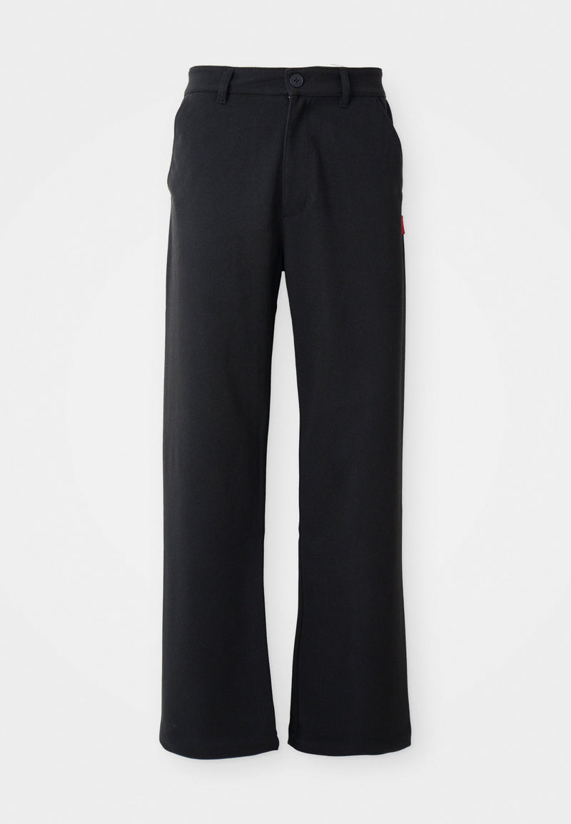 Regular Seamless Trousers Black | Black