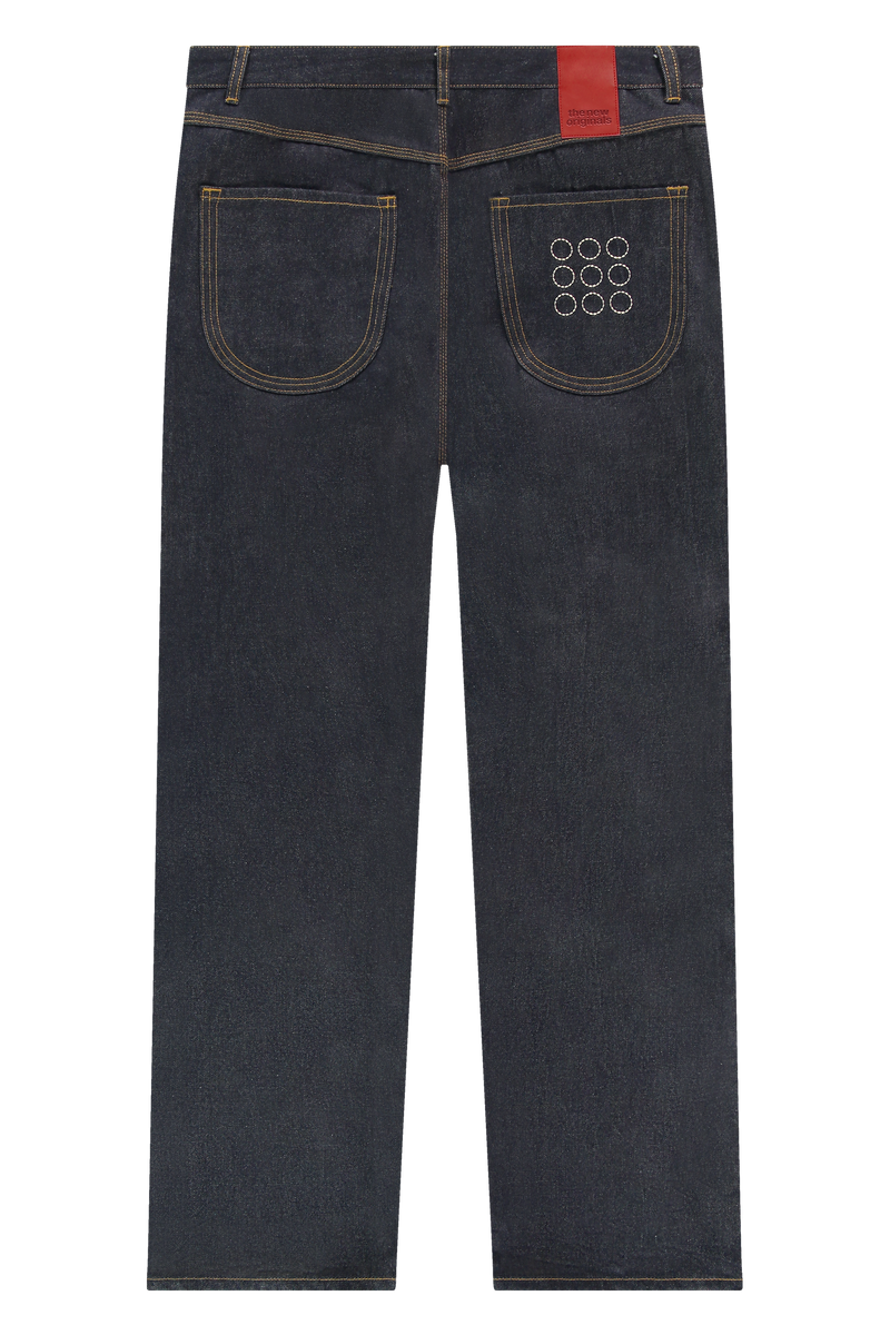 9-Dots Relaxed Raw Denim Jeans Selvedge – the new originals
