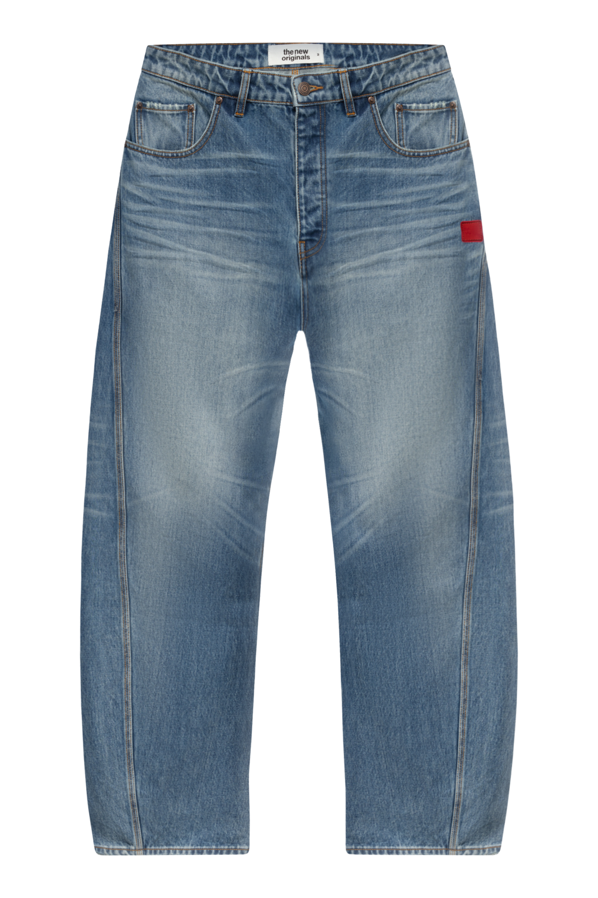 Twisted Seam Jeans | Light wash