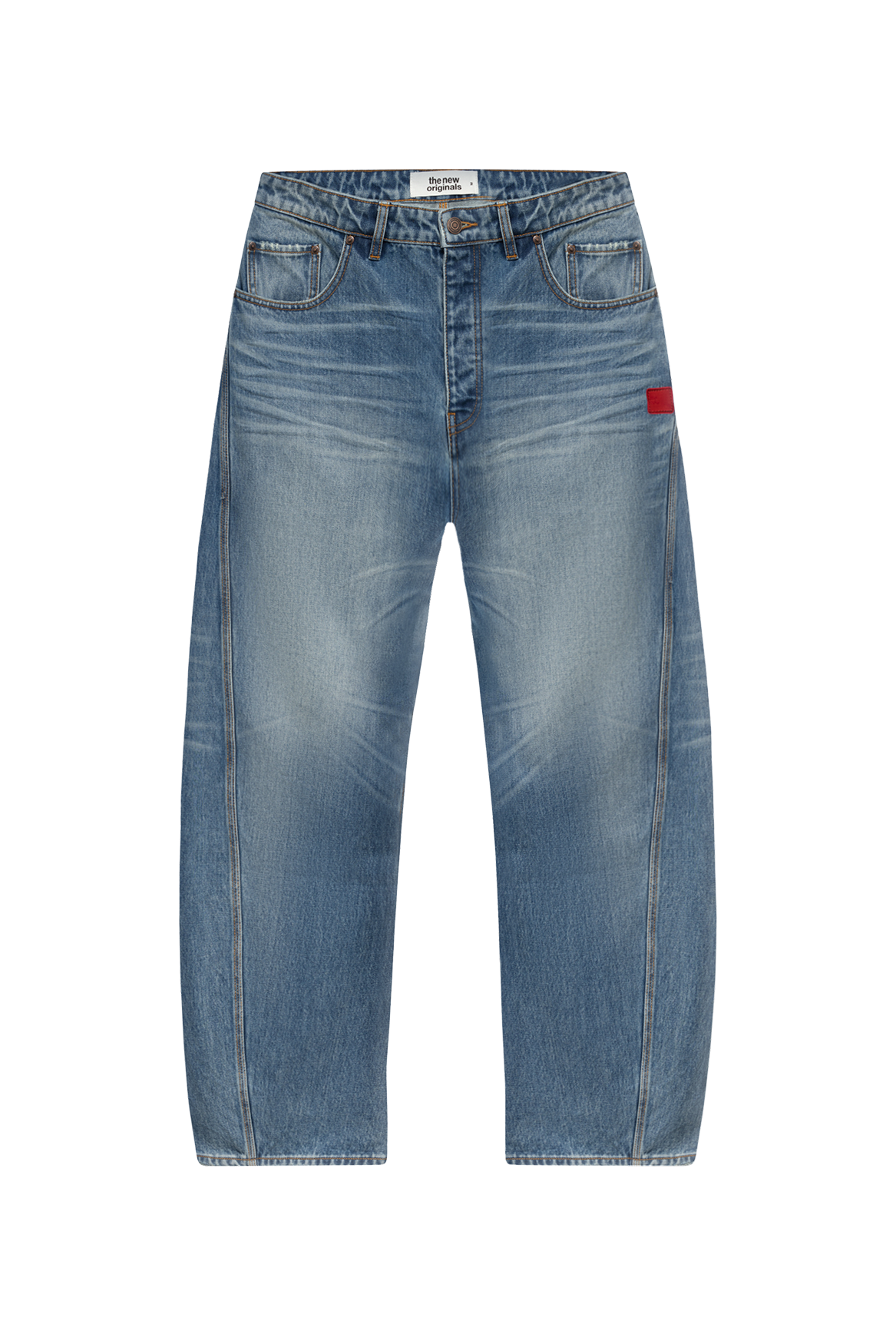 Twisted Seam Jeans | Light wash