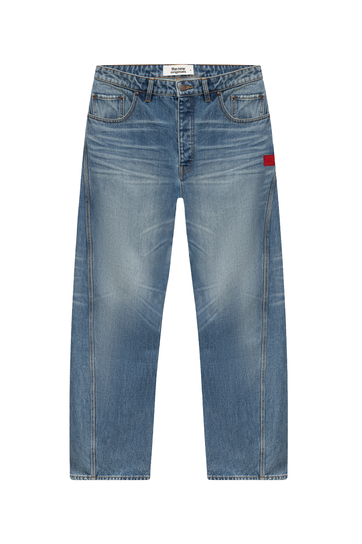 Twisted Seam Jeans | Light wash