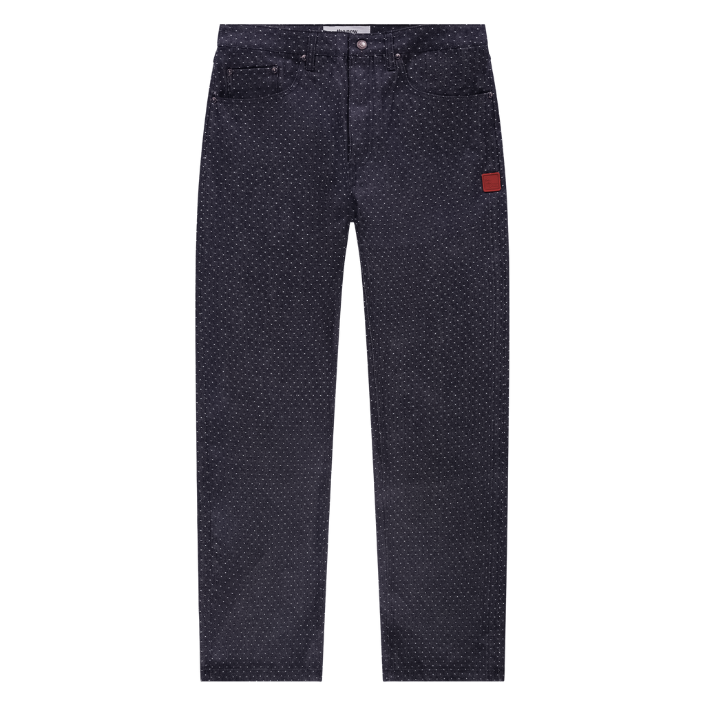 9-Dots Baggy Jeans Raw Denim