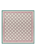 9-Dots Monogram Bandana | White Alyssum