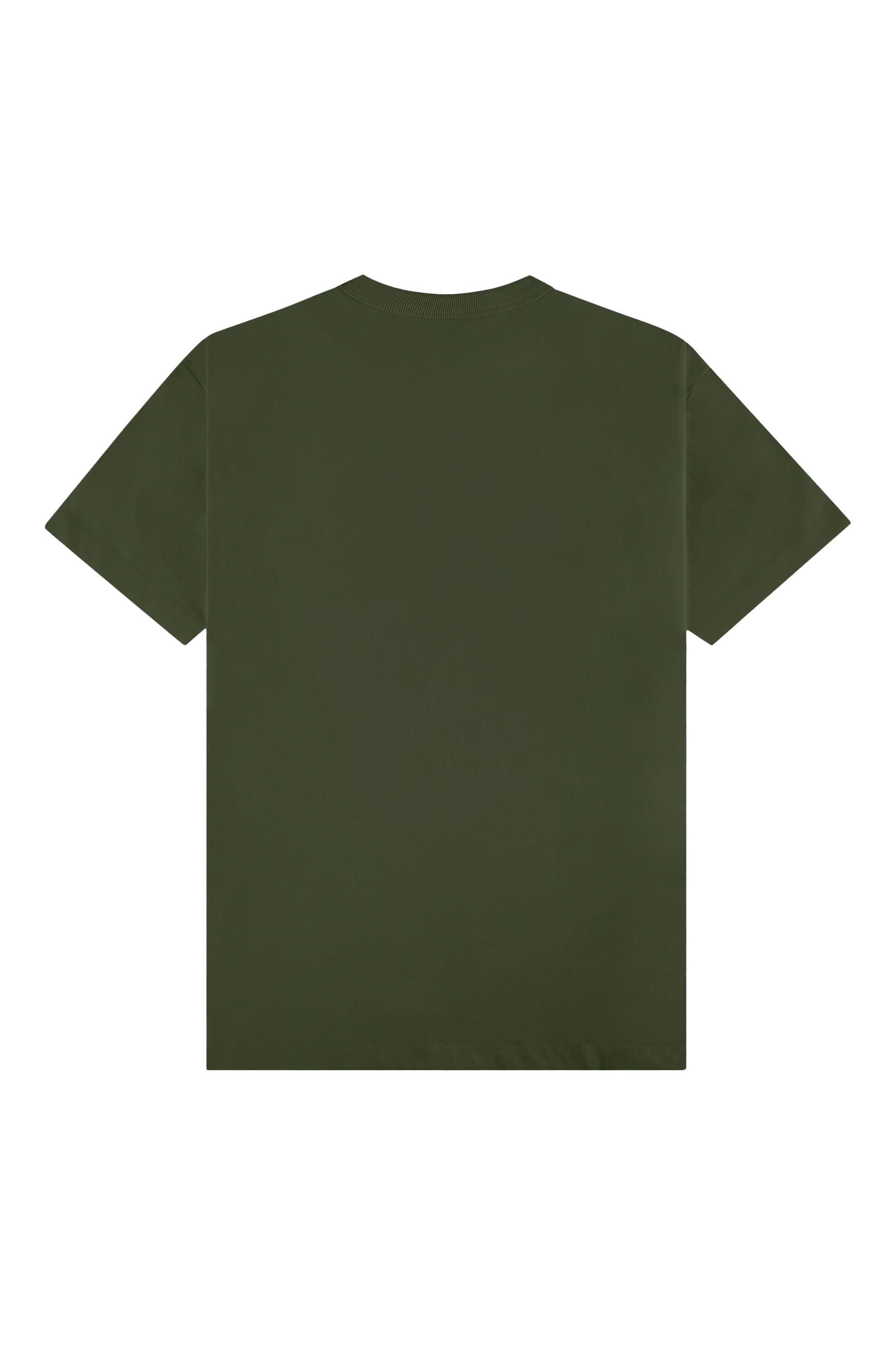 9 Emblem Tee Gold Moss Back-2