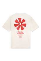 Ananse Adinkra Tee | White Alyssum