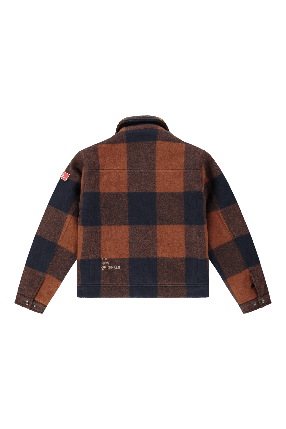 Astro Jacket Check Brown/Navy | Brown Navy