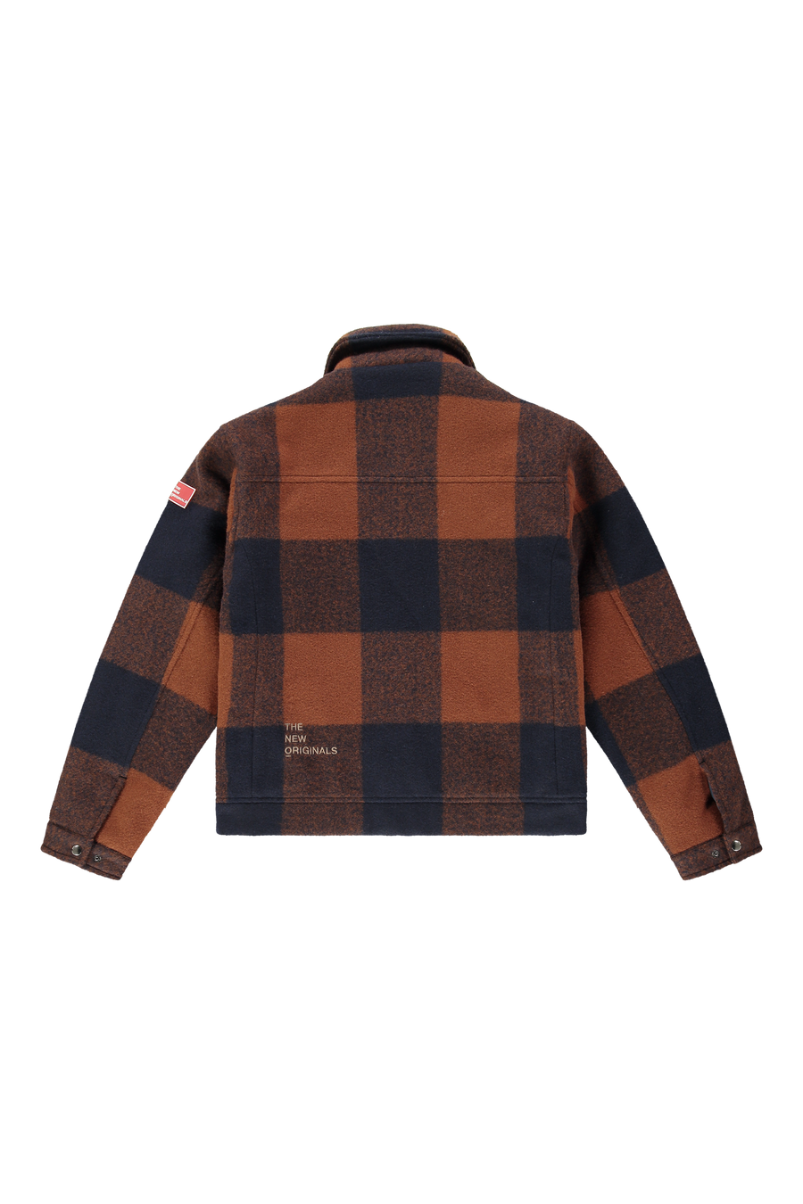 Astro Jacket Check Brown/Navy