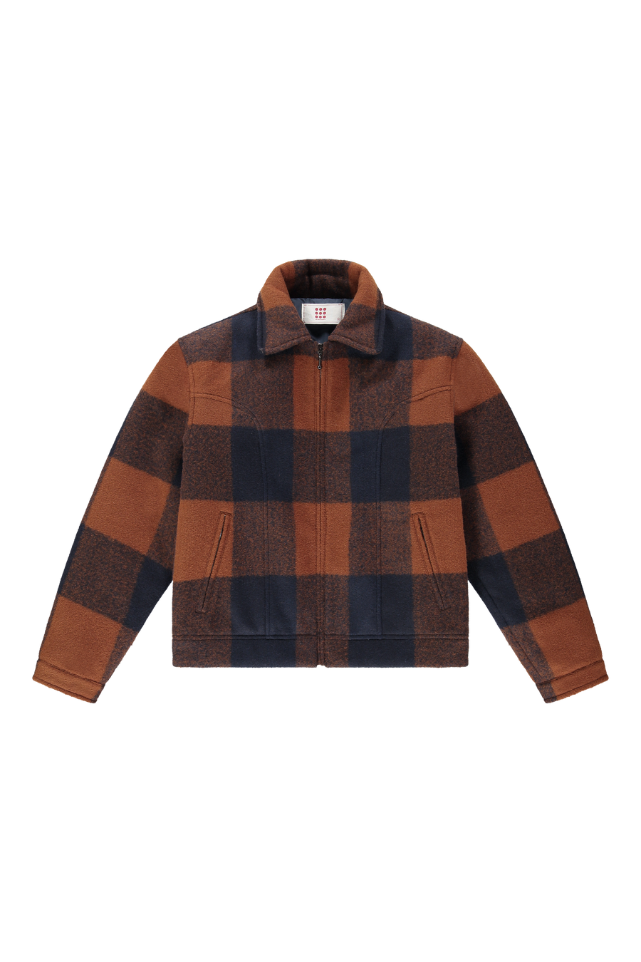 Astro Jacket Check Brown/Navy