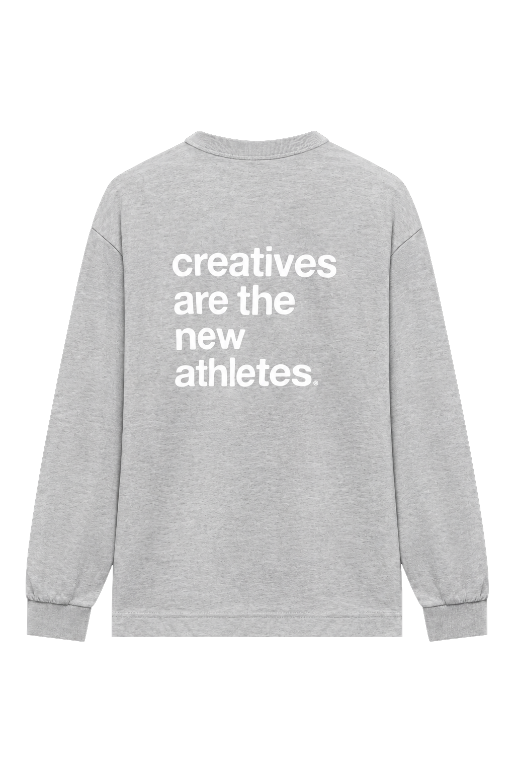Catna Longsleeve | Light Grey melange