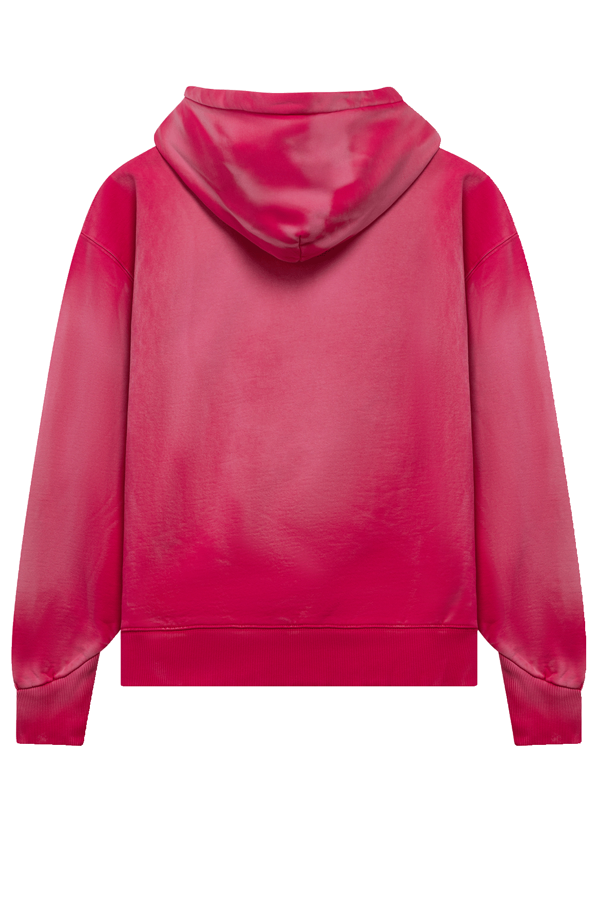 Airbrushed Big Logo Hoodie | Beetroot Purple