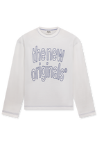 Big Logo Longsleeve | White