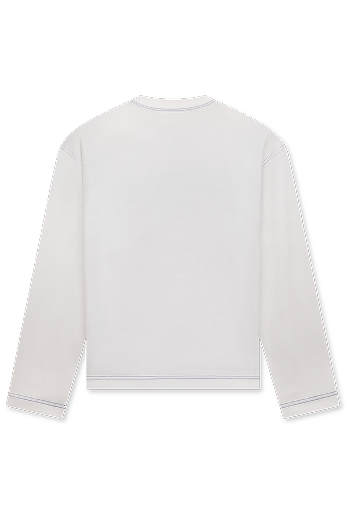 Big Logo Longsleeve | White