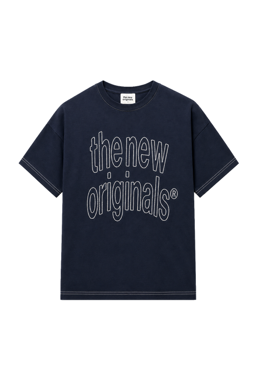 Big Logo Tee | Navy