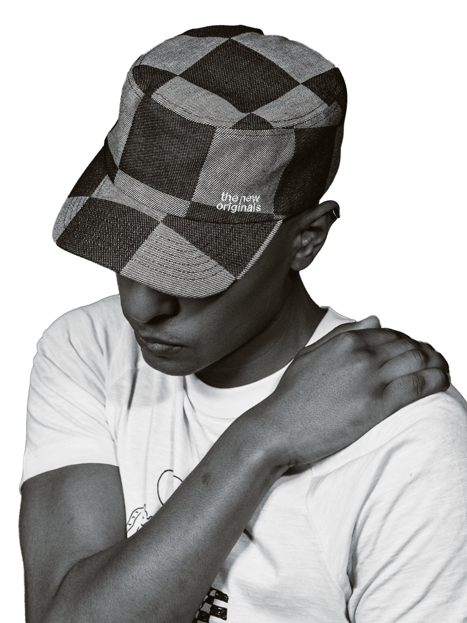 Emblem Denim Cap | Raw Navy