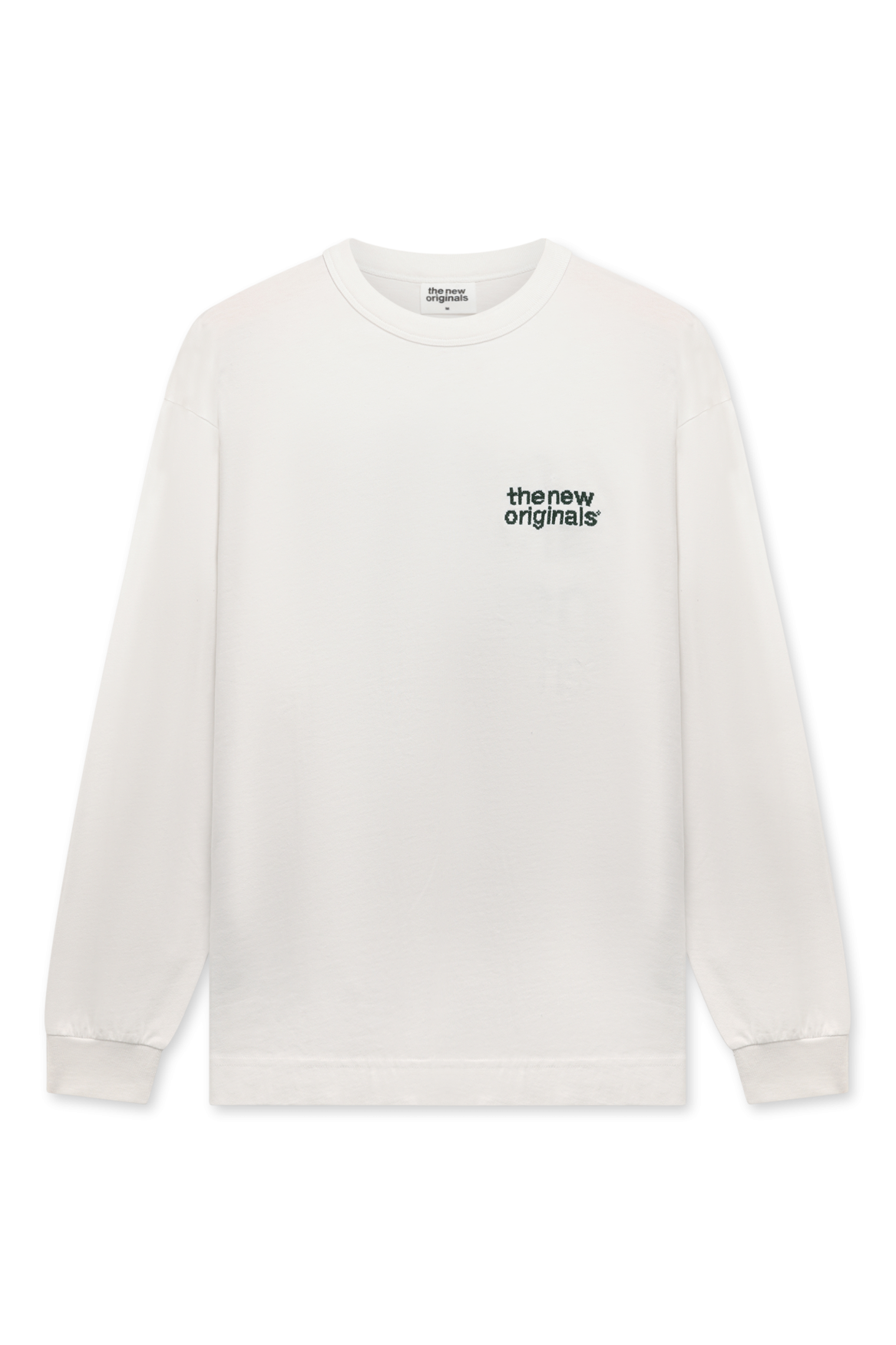 Catna Cross Stitch Longsleeve | White