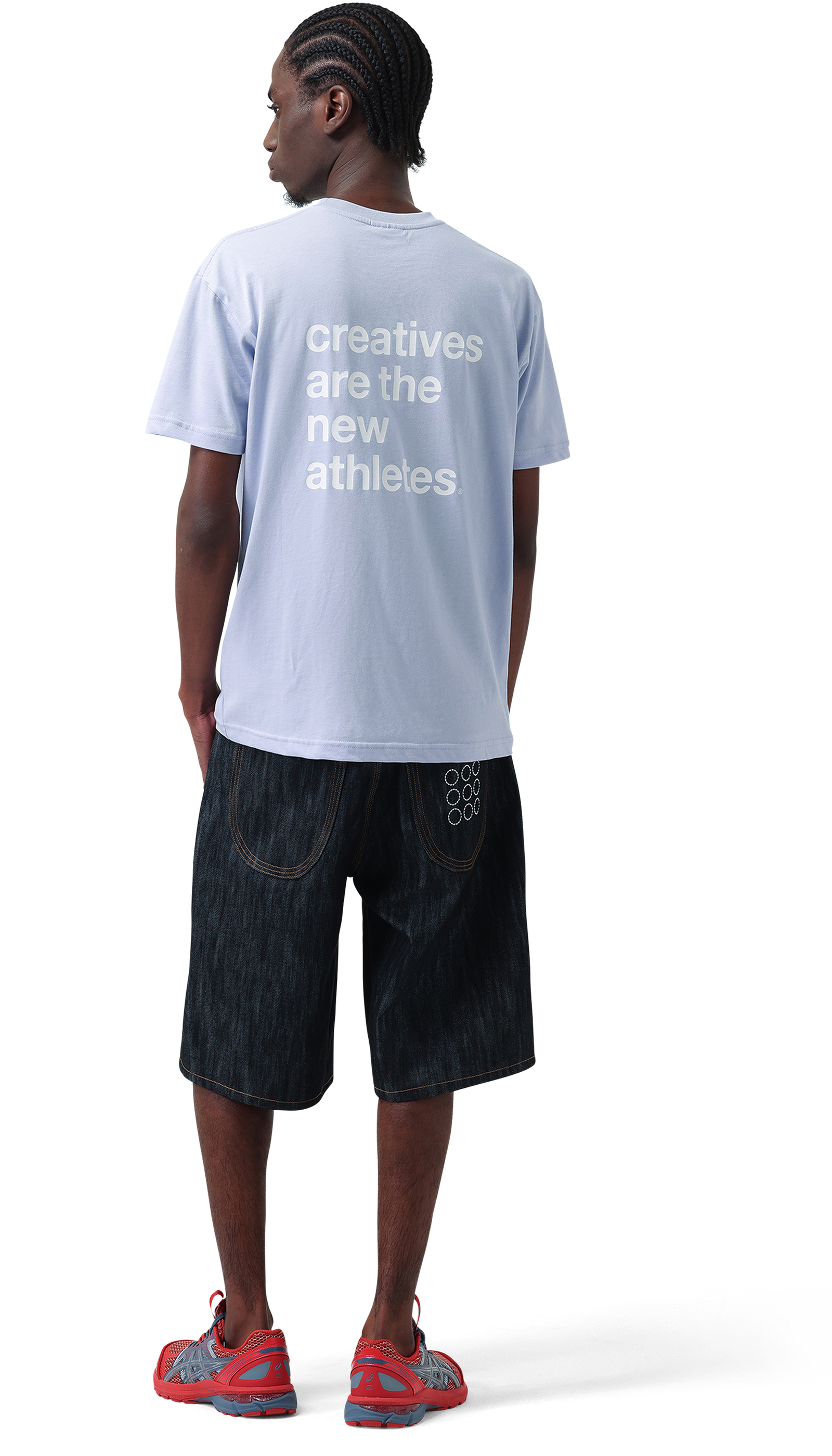 Catna Tee | Lush Blue