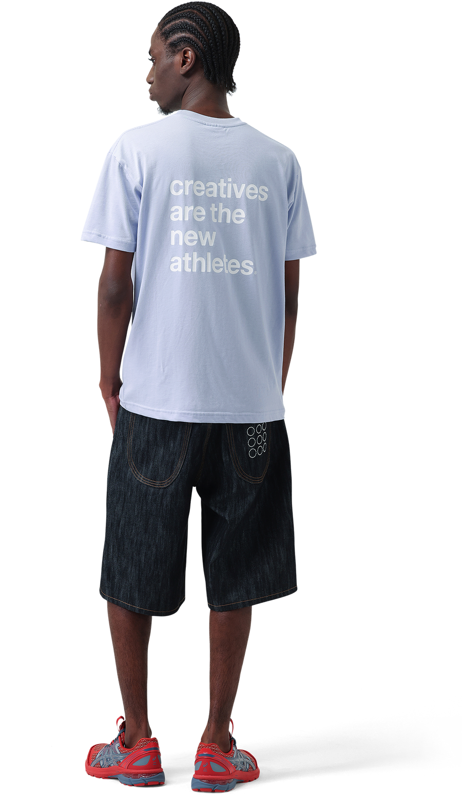 Catna Tee | Lush Blue