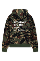 Catna Zip-Up Waffle Hoodie | LION CAMO