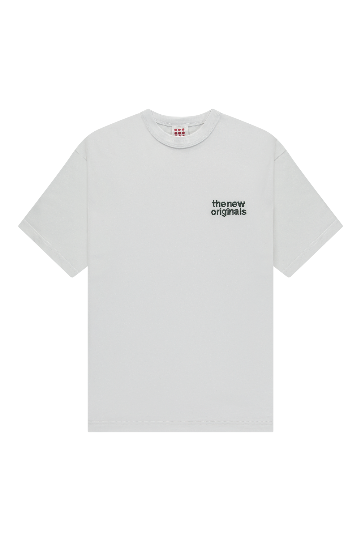 CATNA Cross Stitches Tee | White