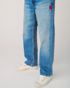 9-Dots Relaxed Jeans Light Denim