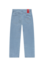 9-Dots Polka Dot Relaxed Jeans Light Wash Denim