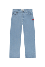 9-Dots Polka Dot Relaxed Jeans Light Wash Denim