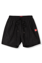 Dots On Dots Shorts | Black