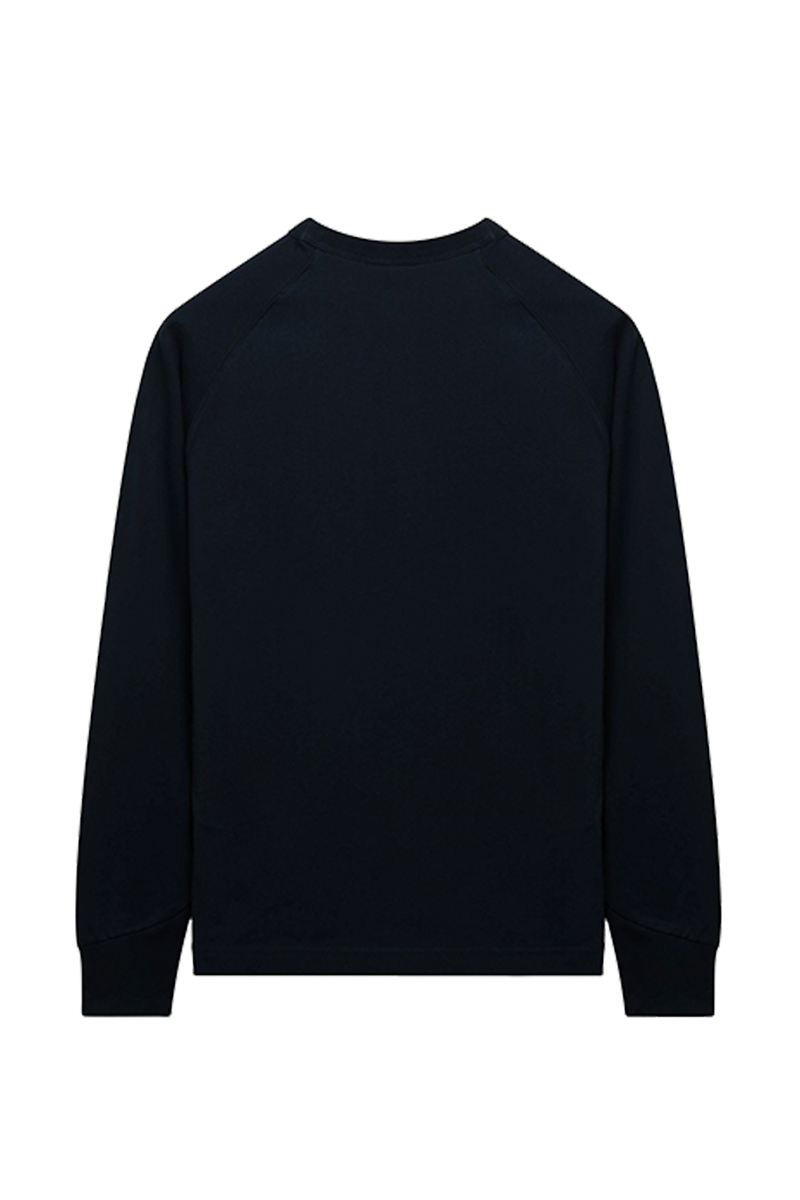 Airbrushed Emblem Raglan Longsleeve | Navy