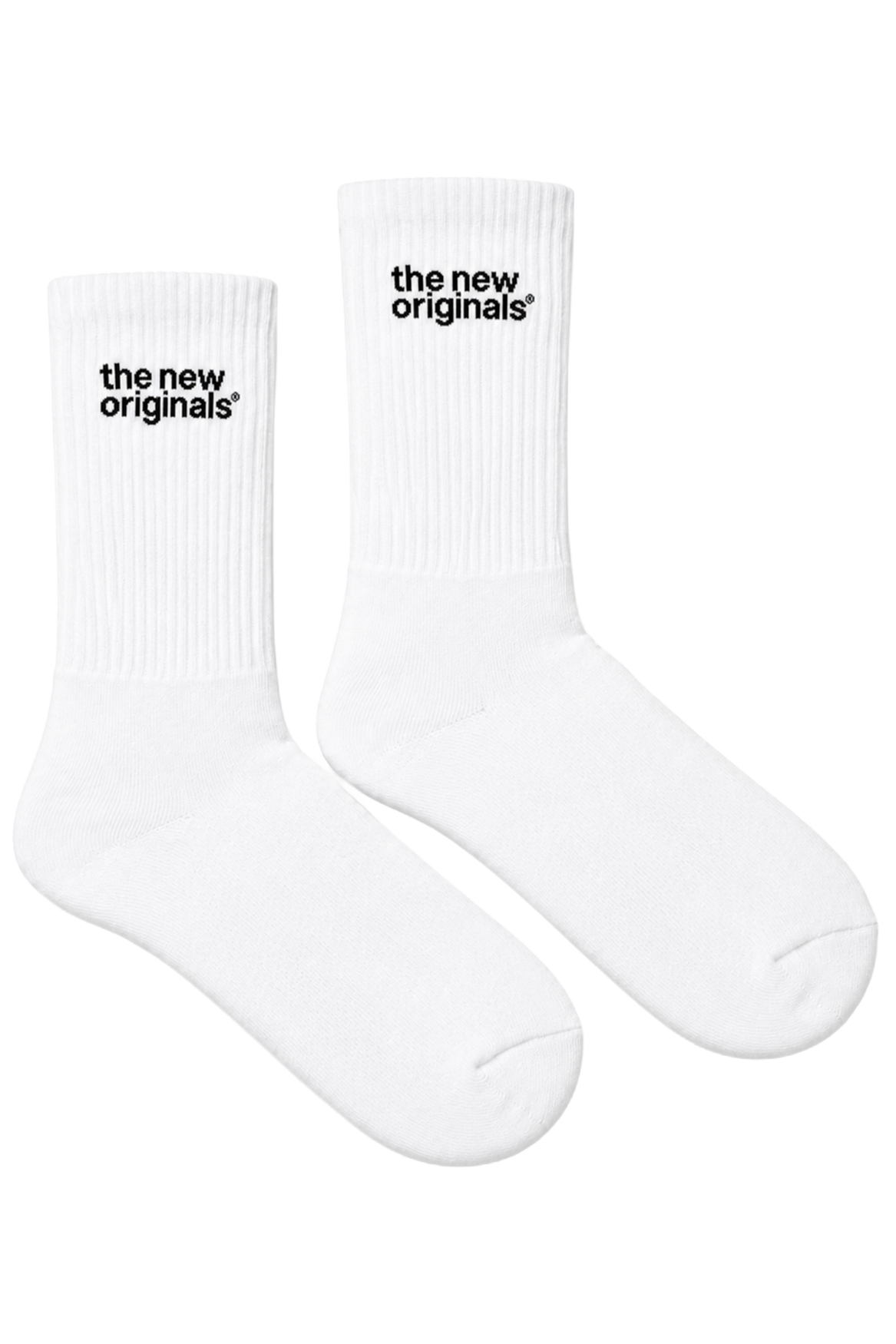 Emblem Socks | White