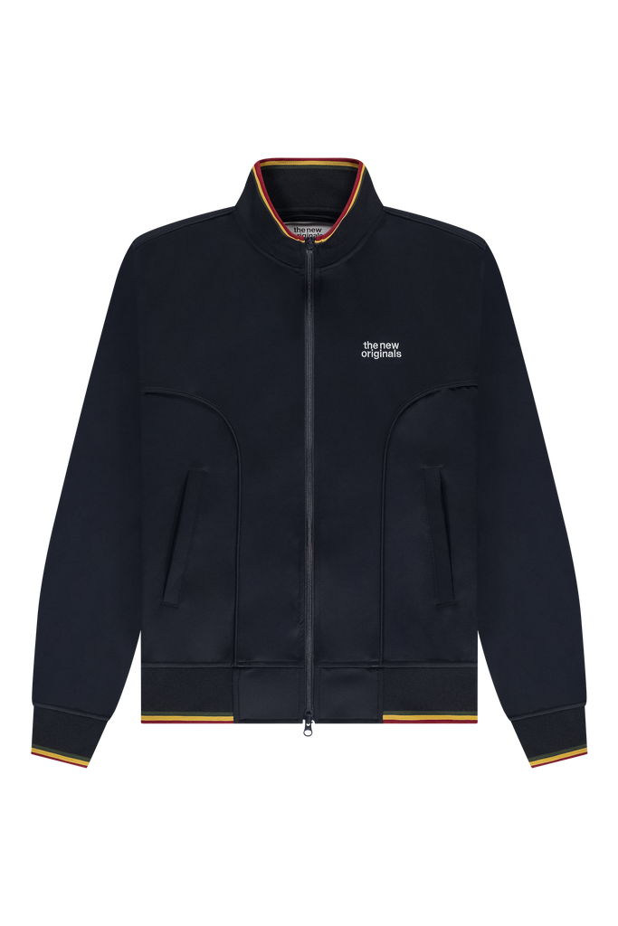 Emblem Track Jacket Navy Blue / Pan Africa