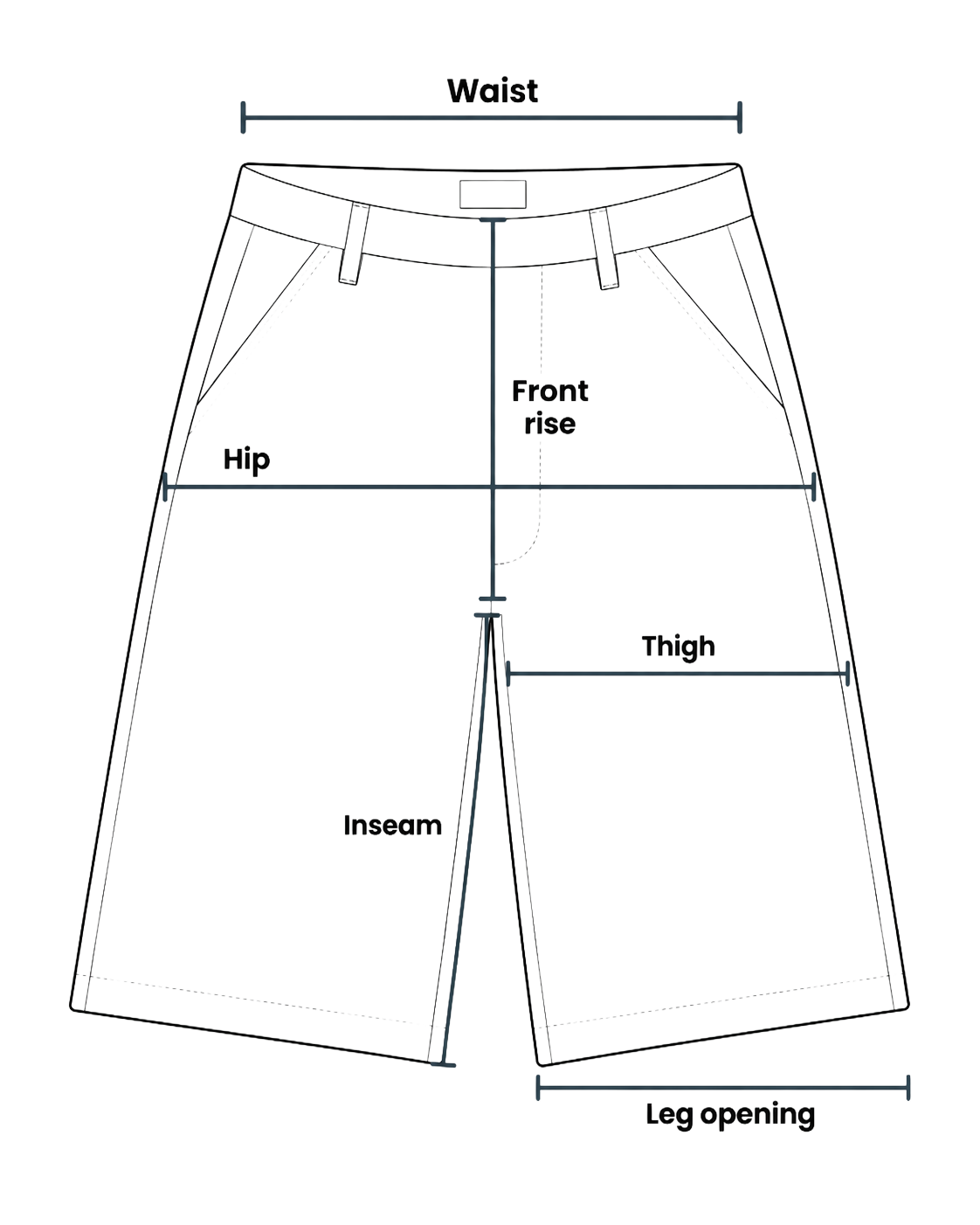 Emblem Shorts Size Guide