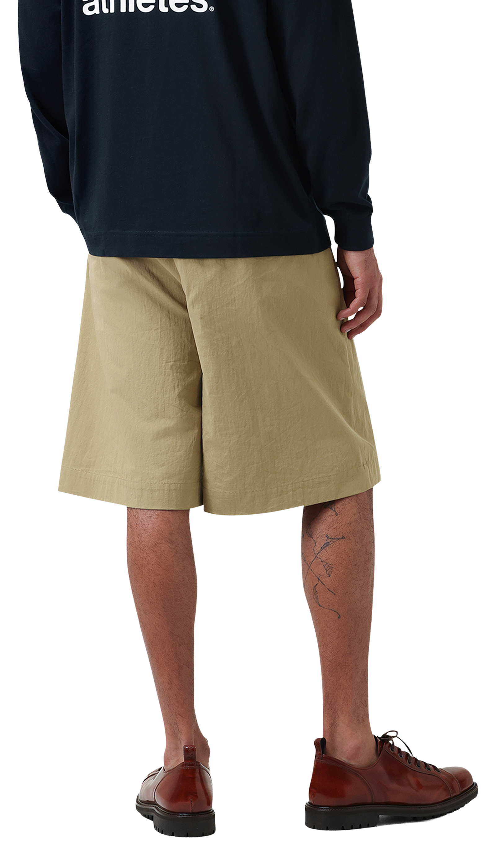 Emblem Shorts | Khaki