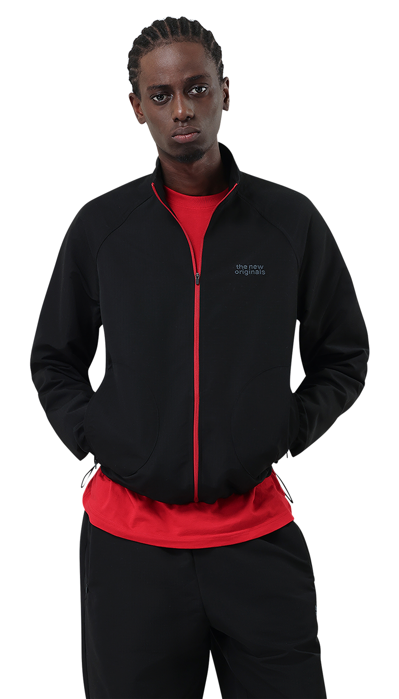 Emblem Tech Jacket | Black