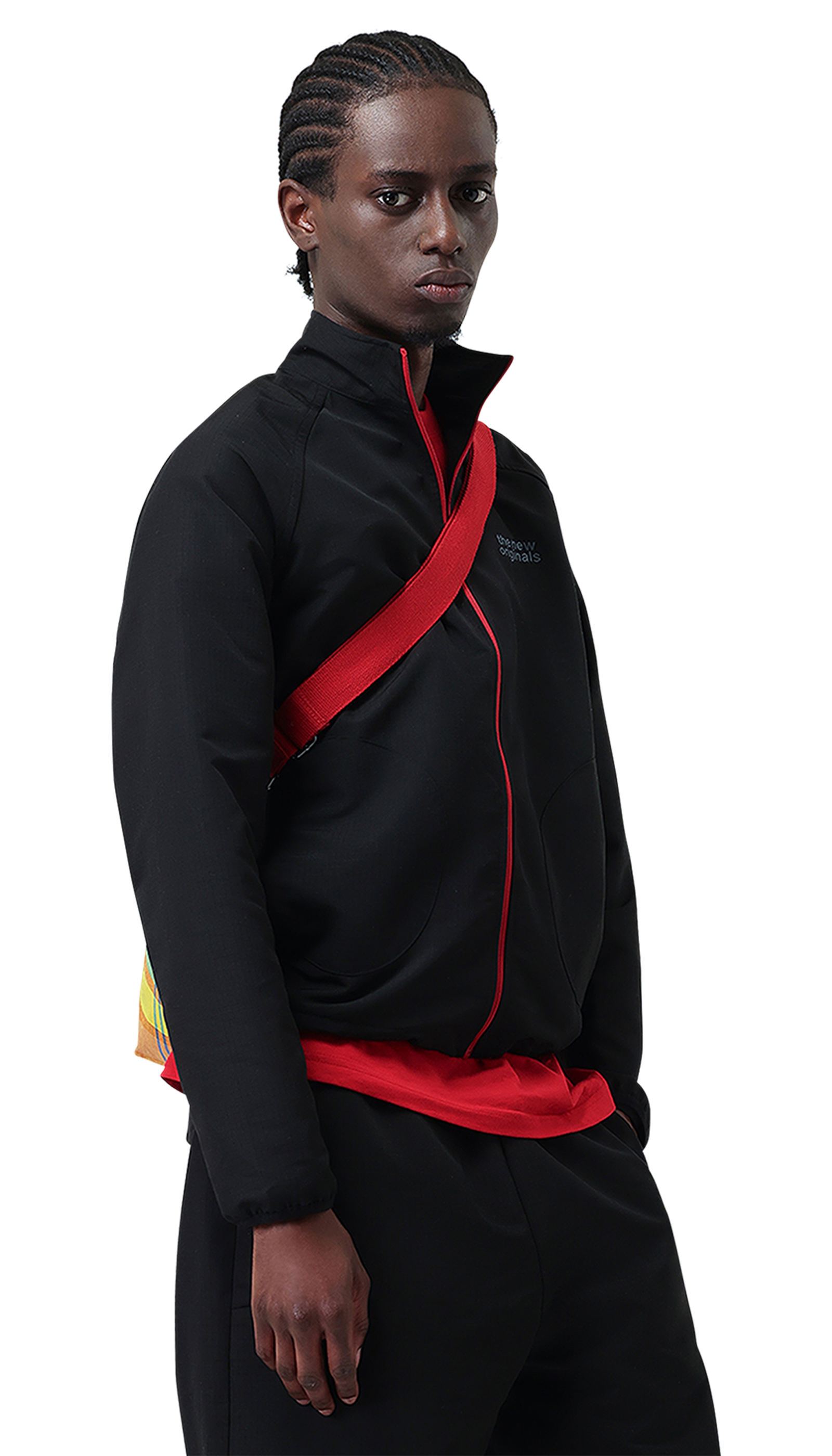 Emblem Tech Jacket | Black