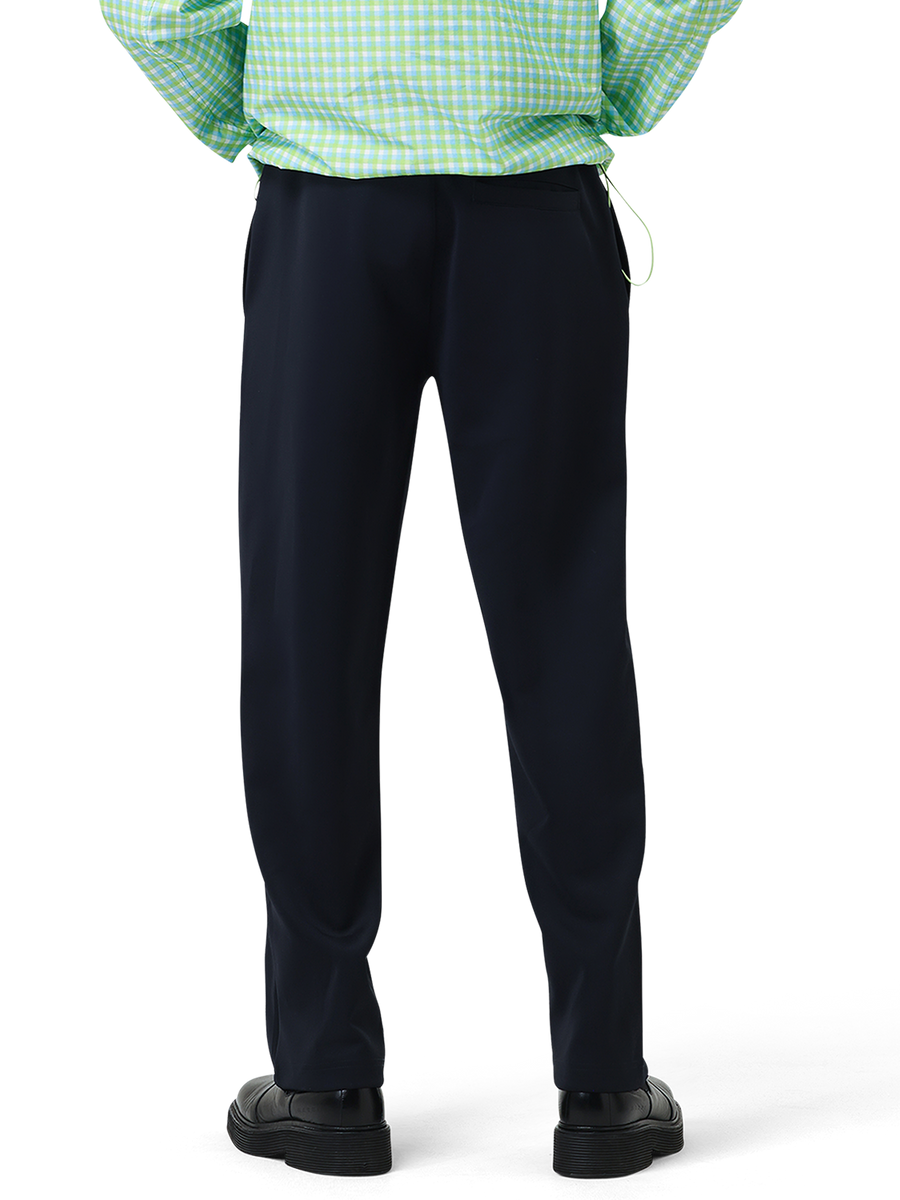 Emblem Track Pants | NAVY/CHECK