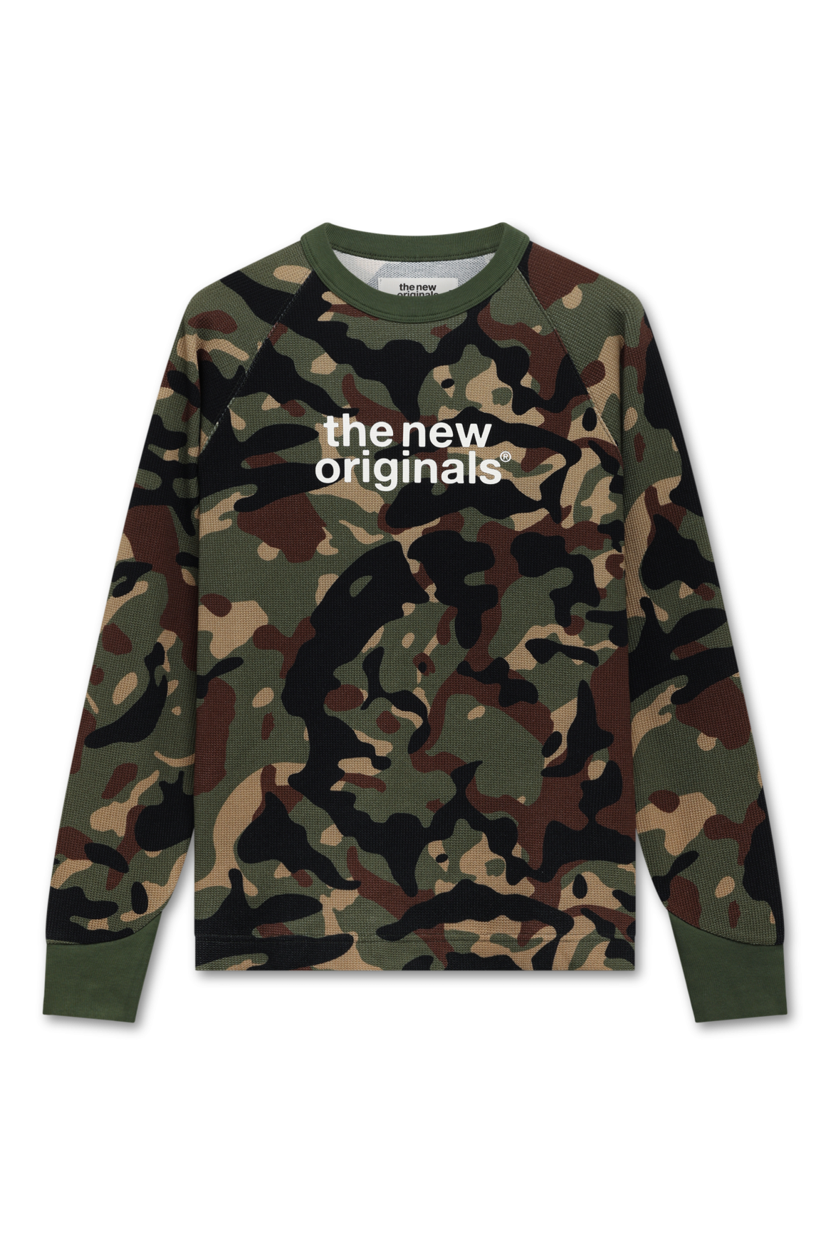 Emblem Waffle Longsleeve | LION CAMO