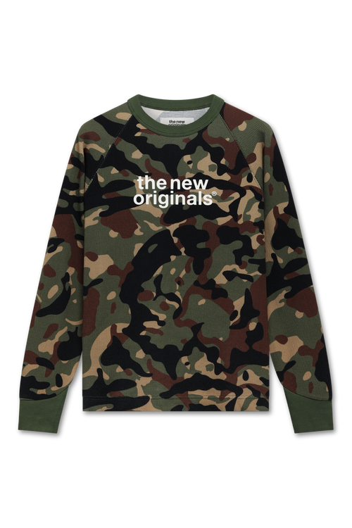 Emblem Waffle Longsleeve | LION CAMO
