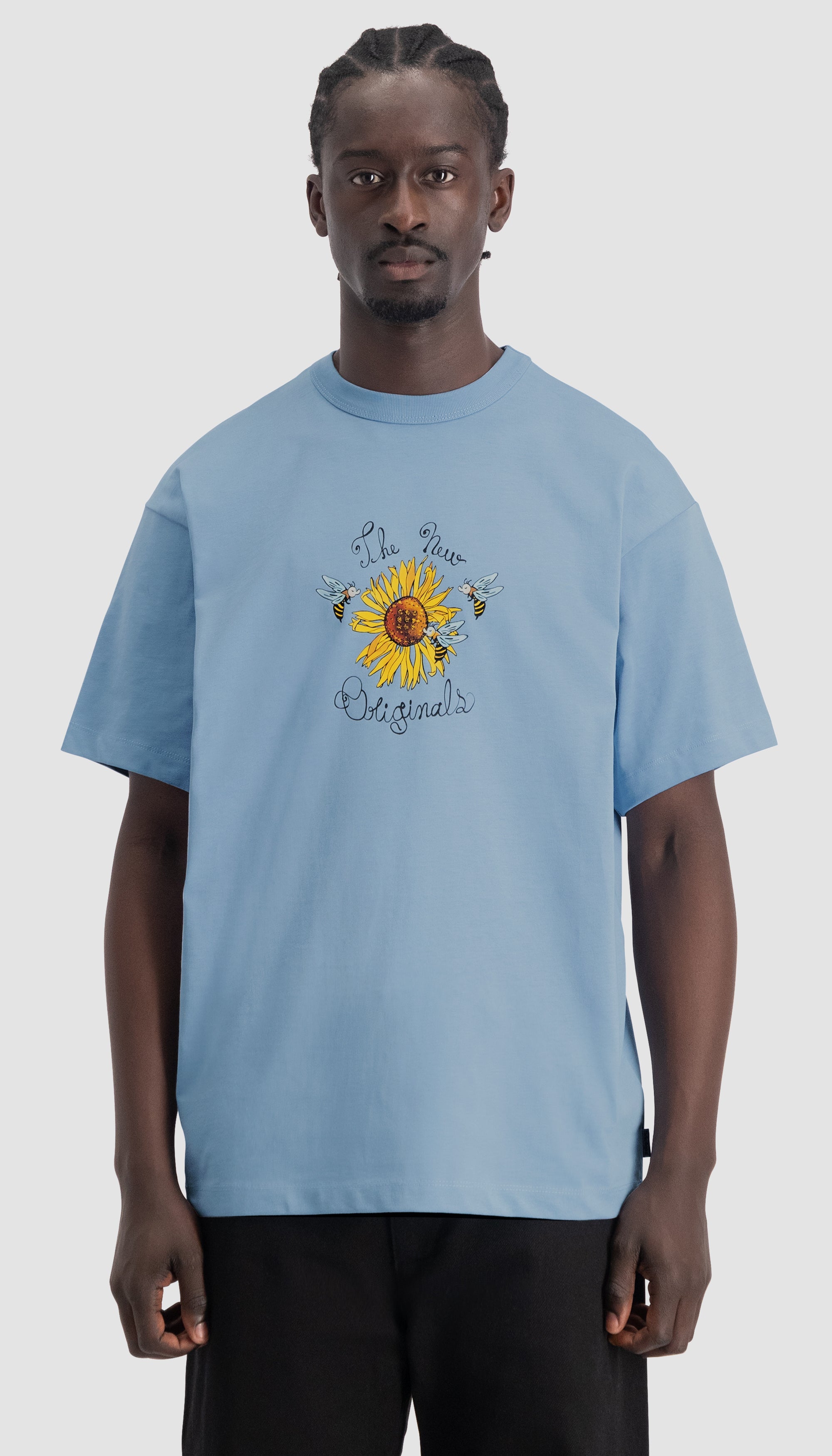 Sunflower Freddies Tee Soft Chambray | Soft Chambray