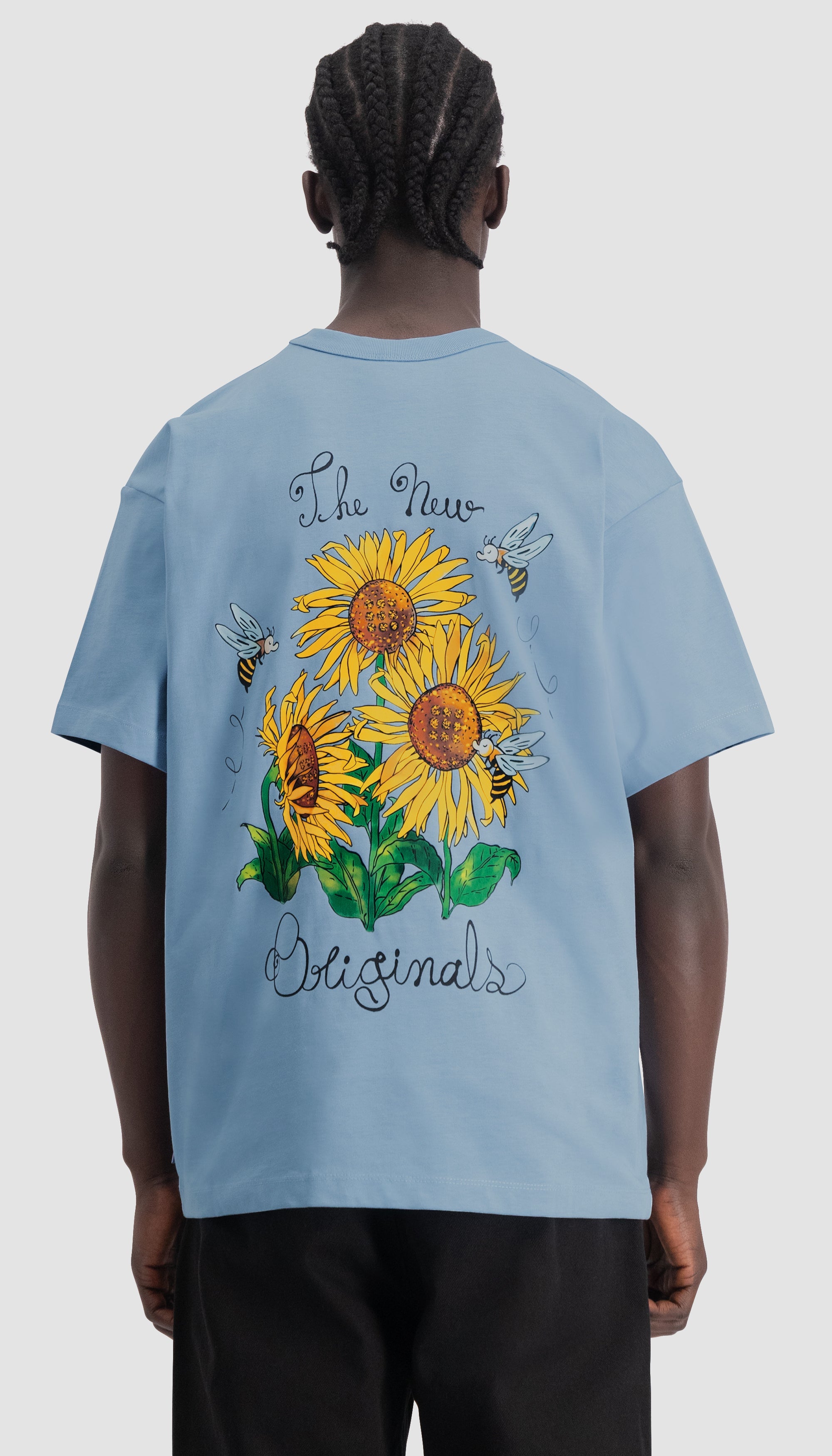 Sunflower Freddies Tee Soft Chambray | Soft Chambray