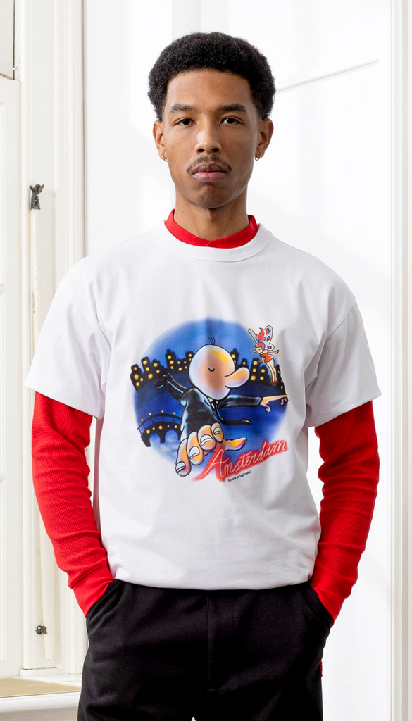 Flying Freddy Tee White