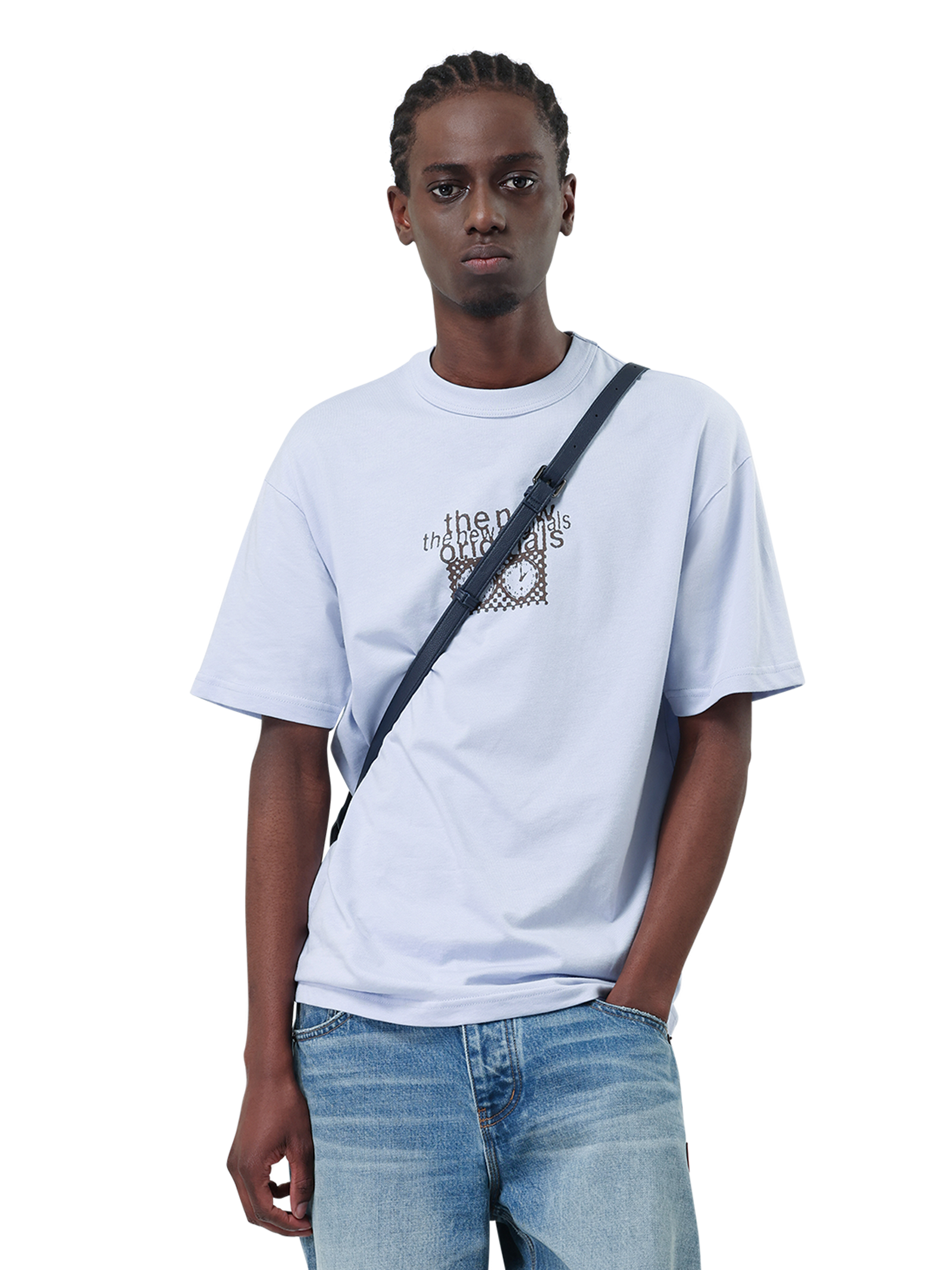 Checkmate Tee | Lush Blue