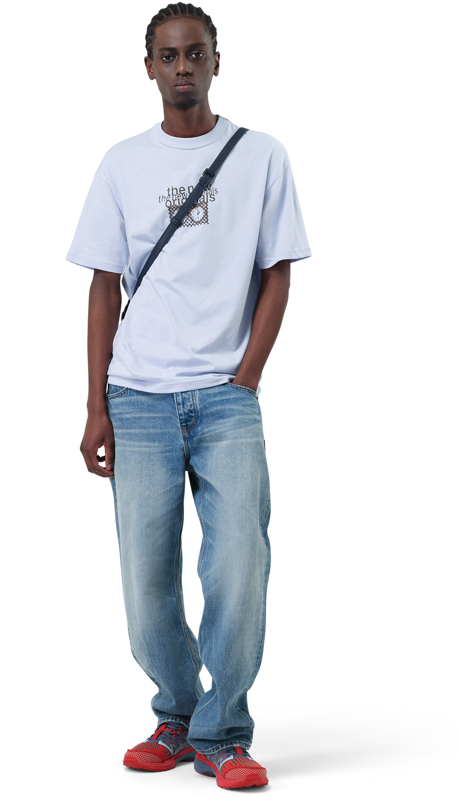 Checkmate Tee | Lush Blue